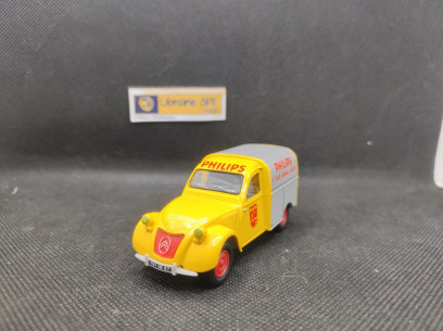 CITROEN 2 CV CAMIONNETTE PHILIPS - ELIGOR - 1/43 | Citroën 2 CV Camionnette Phillips |