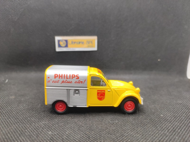 CITROEN 2 CV CAMIONNETTE PHILIPS - ELIGOR - 1/43 | Citroën 2 CV Camionnette Phillips |
