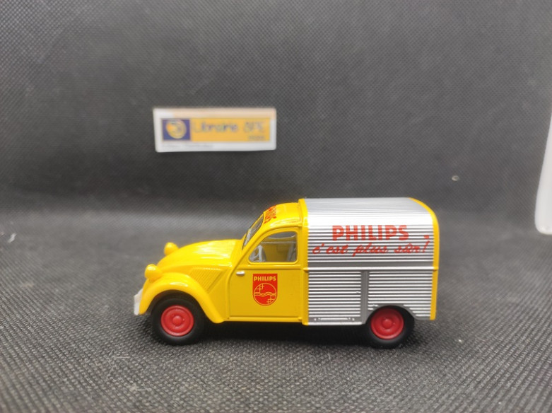 CITROEN 2 CV CAMIONNETTE PHILIPS - ELIGOR - 1/43 | Citroën 2 CV Camionnette Phillips |