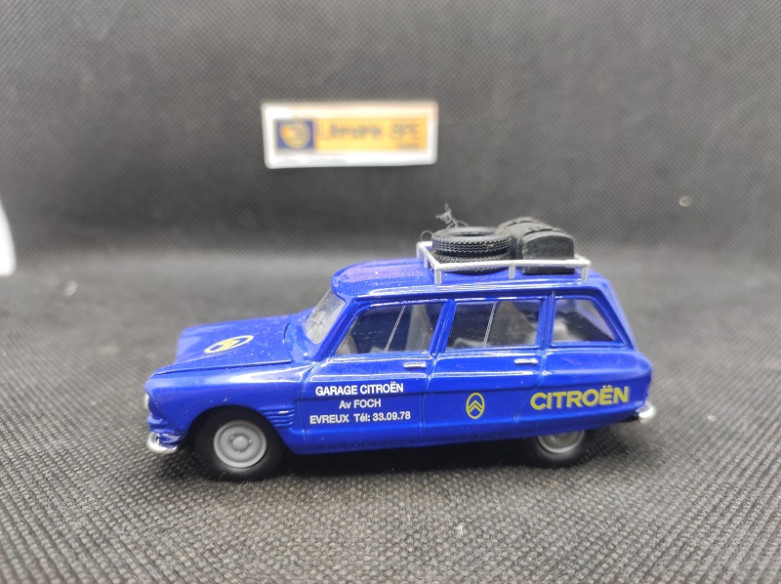 CITROEN AMI 6 BREAK "GARAGE CITROEN" - ELIGOR - N° 8 - 1/43 | Citroën Ami 6 Break "Garage Citroën" - 8 |