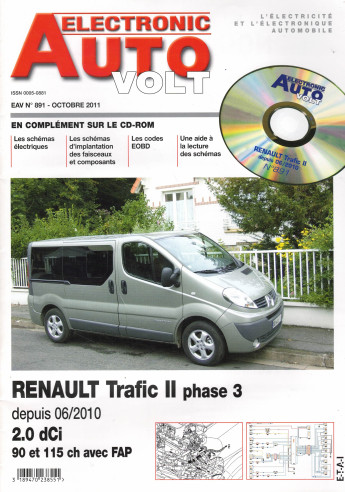 AUTO-VOLT RENAULT Trafic 2.0 DCi Depuis 06/2010 (CD-Rom inclus) | EAV N°891 |