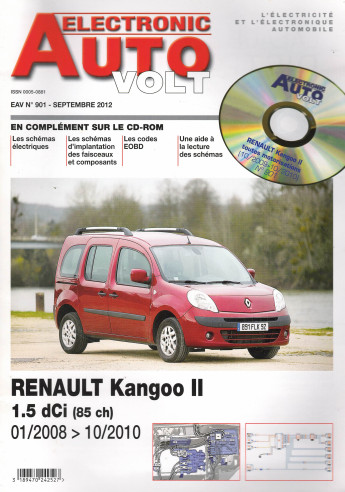 AUTO-VOLT RENAULT Kangoo 2 1.5 DCi 85ch (CD-Rom inclus) | EAV N°901 |