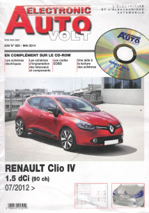 AUTO-VOLT RENAULT Clio 4 1.5 DCi Depuis 07/2012 (CD-Rom inclus) | EAV N°920 |