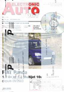 AUTO-VOLT FIAT Panda 1.8 et 1.3 Multijet Depuis 2003 (CD-Rom Schéma-EOBD) | EAV N°860 |