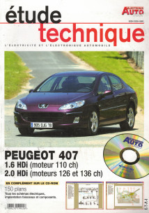 AUTO-VOLT PEUGEOT 407 1.6 et 2.0 HDi | EAV N°824 |