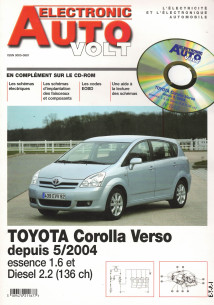 AUTO-VOLT TOYOTA Corolla Verso Essence et Diesel Depuis 2004 | EAV N°842 |