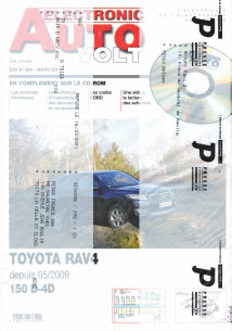 AUTO-VOLT TOYOTA RAV4 150 D-4D Depuis 2009 (CD-Rom Schéma-EOBD) | EAV N°885 |
