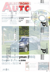 AUTO-VOLT MINI Countryman (R60) Cooper D (CD-Rom Schéma-EOBD) | EAV N°923 |