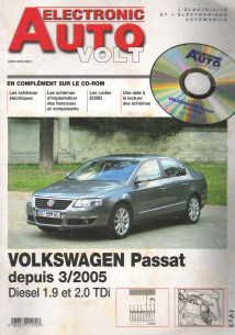 AUTO-VOLT VOLKSWAGEN Passat 1.9 et 2.0 TDi Depuis 2005 (CD-Rom Schéma-EOBD) | EAV N°845 |
