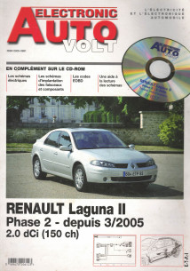 AUTO-VOLT RENAULT Laguna 2 Phase 2 2.0 DCi 150ch Depuis 2005 | EAV N°837 |