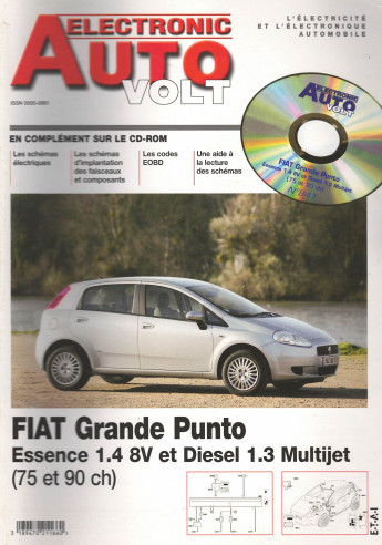 AUTO-VOLT FIAT Grande Punto Essence 1.4 et Diesel 1.3 | EAV N°841 |