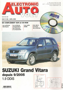 AUTO-VOLT SUZUKI Grand Vitara 1.9 DDiS Depuis 09/2005 | EAV N°853 |