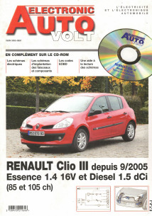 AUTO-VOLT RENAULT Clio 3 Depuis 09/2005 (CD-Rom inclus) | EAV N°839 |