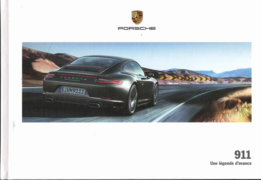 Catalogue PORSCHE 911 (991) Carrera / Cabriolet et Targa (03/2017) Français | PORS58 - Ref: WSLC1801000130 FR/WW |