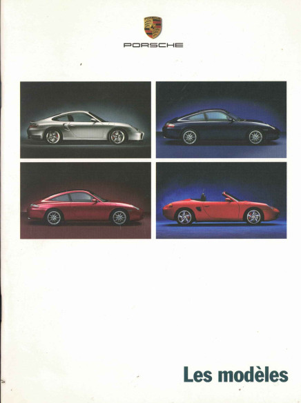 Catalogue PORSCHE Modèles (07/2001) Français | PORS56 - Ref: WVK 200 23 02 F/WW |