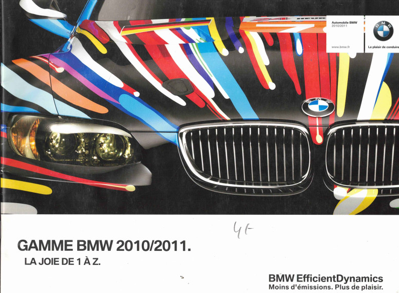 Catalogue BMW Gamme 2010/2011 - Tarif au 10/2010 | BMW183 - Ref: 99 98 2 102 001 2/2010 |