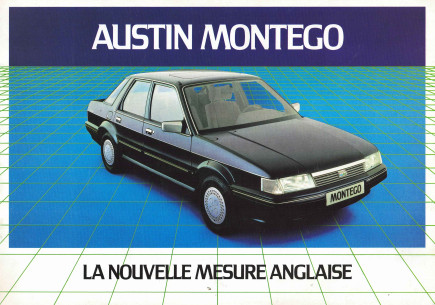 Brochure AUSTIN ROVER MONTEGO Millésime1986 - Spécifications techniques | AUSTIN 15 - Ref: EO191/B |