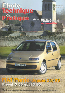 Etude Technique FIAT Punto Diesel D60 et JTD80 Depuis 1999 | ETP N°649 |