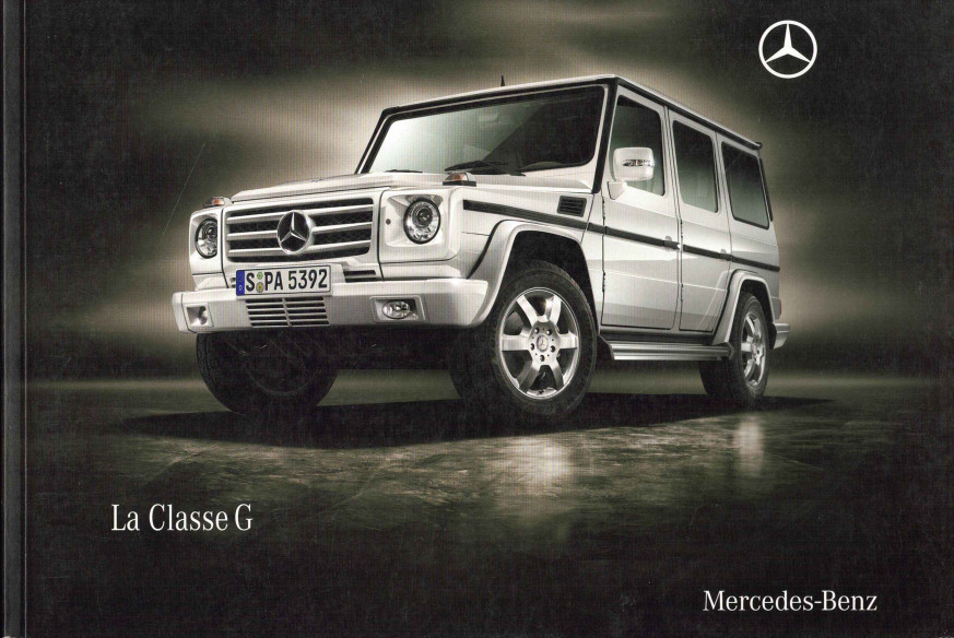 Catalogue Mercedes Classe G (2009) Français | MER235 - Ref: BC/MR 6701.1232.03-03/0909 |