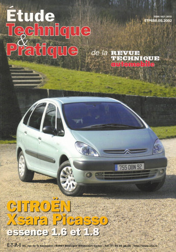 Etude Technique CITROEN Xsara Picasso Essence 1.6 et 1.8 | ETP N°650 |
