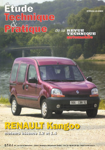 Etude Technique RENAULT Kangoo Essence 1.2 et 1.4 | ETP N°632 |