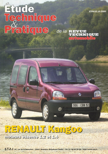 Etude Technique RENAULT Kangoo Essence 1.2 et 1.4 | ETP N°632 |
