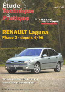 Etude Technique RENAULT Laguna Phase 2 Ess et Diesel Depuis 1998 | ETP N°634 |