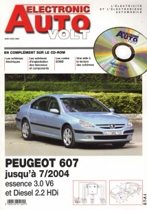 AUTO-VOLT PEUGEOT 607 Essence et Diesel jusqu'à 07/2004 | EAV N°844 |
