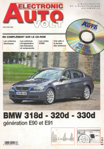 AUTO-VOLT BMW E90 et E91 318D - 320D et 330D (CD-Rom Schéma-EOBD) | EAV N°848 |