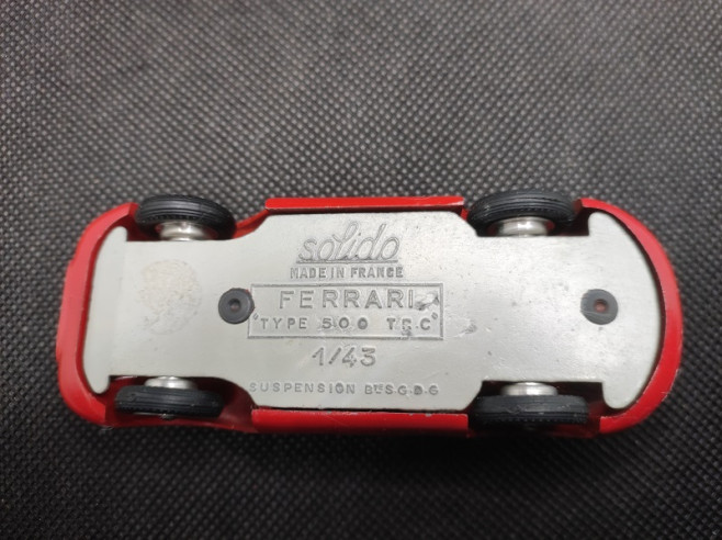 FERRARI 500 TRC N° 1 - SOLIDO - N° 123 - 1/43 | Ferrari 500 TRC N° 1 - 123 |