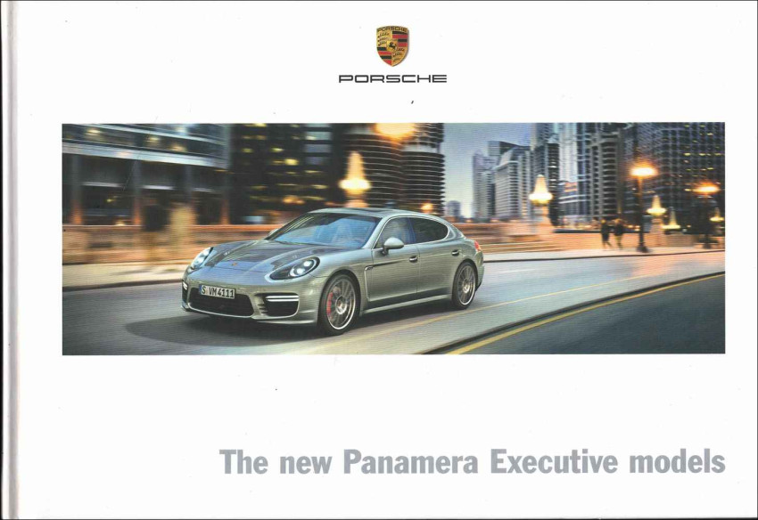Catalogue PORSCHE Panamera Executive (06/2013) Allemand | PORS102 -  Ref: WSLP1401000320 EN/WW |