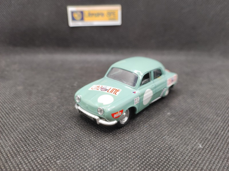 RENAULT DAUPHINE GORDINI "GAZOLINE" - SOLIDO - N° 737 - 1/43 | Renault Dauphine Gordini Gazoline - 737 |