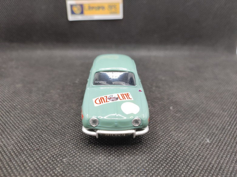 RENAULT DAUPHINE GORDINI "GAZOLINE" - SOLIDO - N° 737 - 1/43 | Renault Dauphine Gordini Gazoline - 737 |