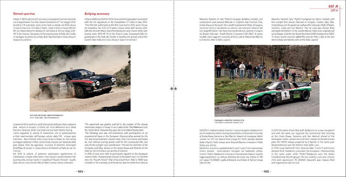 LANCIA RALLY 037 GR.B De Roberti Vittorio , Cordasco Alessandro | 9788899026790 |