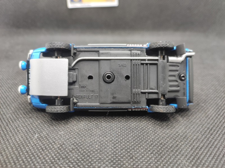 RENAULT R17 GORDINI "Jean Luc Therrier" 1974 - IXO - N° 135 - 1/43 | Renault R17 Gordini Jean Luc Therrier 1974 - 135 |