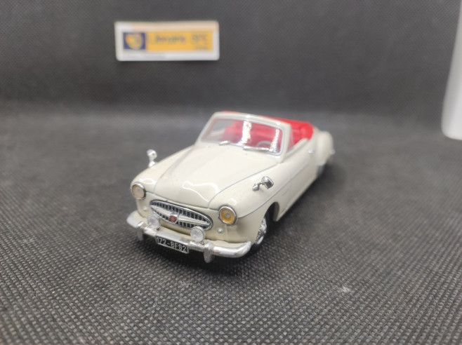 RENAULT FREGATE CABRIOLET 1956 - ELIGOR - N° 124 - 1/43 | Renault Frégate Cabriolet de 1956 - 124 |