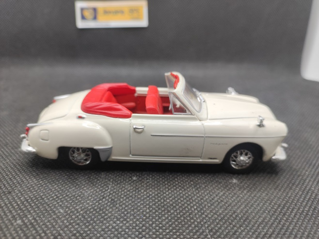 RENAULT FREGATE CABRIOLET 1956 - ELIGOR - N° 124 - 1/43 | Renault Frégate Cabriolet de 1956 - 124 |