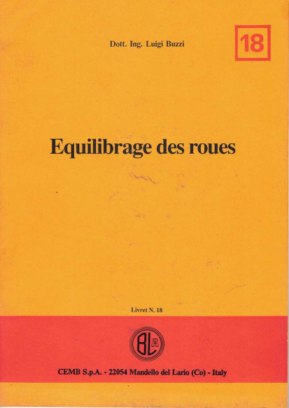 Livret Équilibrage des roues (N°18) | Équilibrage des roues |