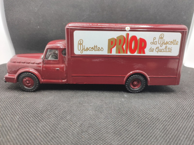 CAMION WILLEME LD610 "BISCOTTES PRIOR" - GASOIL - N° 8 - 1/50 | Camion Willeme LD610 Biscottes Prior - 8 |