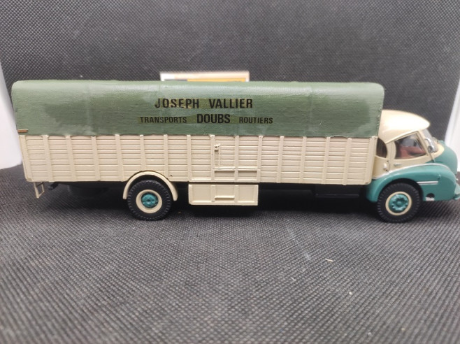 CAMION WILLEME LD610 BSL "TRANSPORT DOUBS ROUTIER" - CALANDRE - N°5 - 1/50 | Camion Willeme LD610 BSL Transport Doubs Routier...