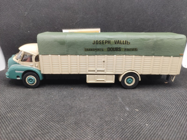 CAMION WILLEME LD610 BSL "TRANSPORT DOUBS ROUTIER" - CALANDRE - N°5 - 1/50 | Camion Willeme LD610 BSL Transport Doubs Routier...
