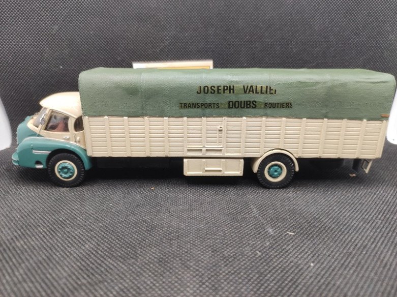 CAMION WILLEME LD610 BSL "TRANSPORT DOUBS ROUTIER" - CALANDRE - N°5 - 1/50 | Camion Willeme LD610 BSL Transport Doubs Routier...