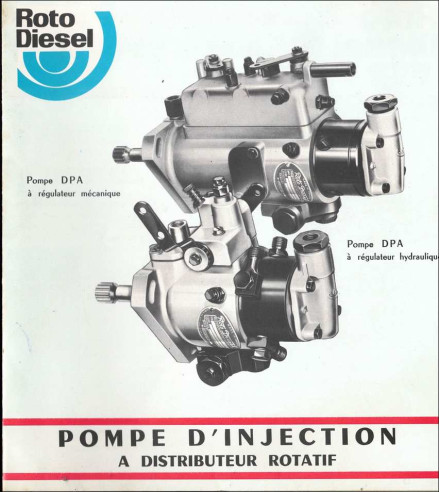 Dépliant Pompe Injection distributeur Rotatif DPA | Rotatif DPA |