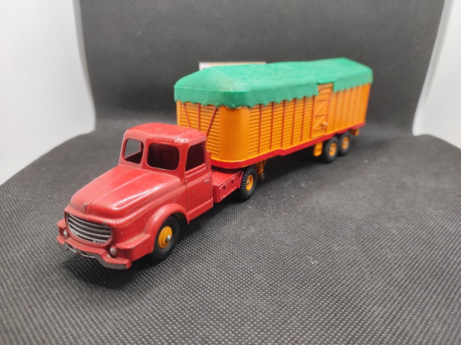 TRACTEUR WILLEME SEMI REMORQUE BACHEE - DINKY TOYS SUPERTOYS - N° 36B - 1/43 | Tracteur Willeme Semi Remorque Bachèe - 36B |