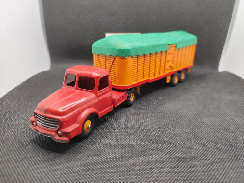 TRACTEUR WILLEME SEMI REMORQUE BACHEE - DINKY TOYS SUPERTOYS - N° 36B - 1/43 | Tracteur Willeme Semi Remorque Bachèe - 36B |