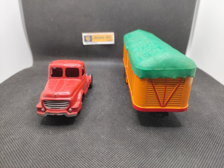TRACTEUR WILLEME SEMI REMORQUE BACHEE - DINKY TOYS SUPERTOYS - N° 36B - 1/43 | Tracteur Willeme Semi Remorque Bachèe - 36B |