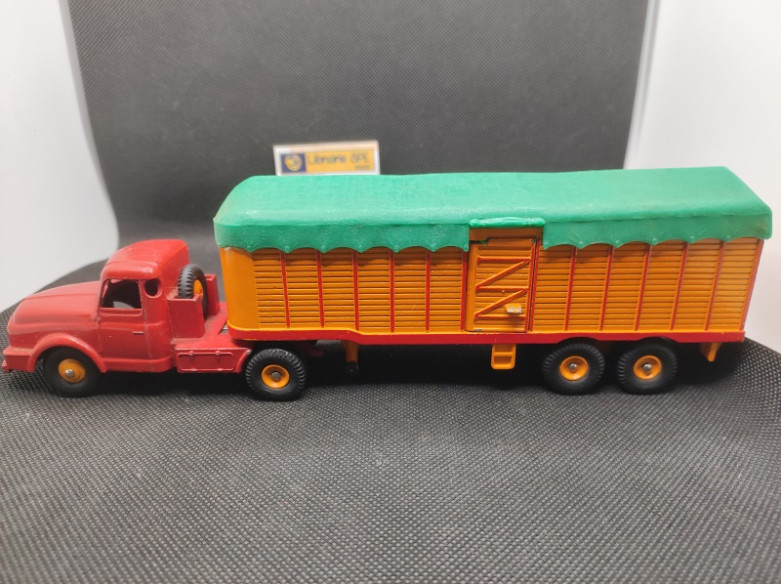 TRACTEUR WILLEME SEMI REMORQUE BACHEE - DINKY TOYS SUPERTOYS - N° 36B - 1/43 | Tracteur Willeme Semi Remorque Bachèe - 36B |