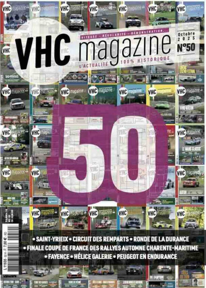 VHC Magazine N°50 Décembre 2025 - Histoire: Peugeot en circuit | VHC Magazine N°50 |