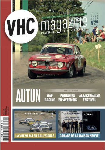VHC Magazine N°29 Septembre 2023 Dossier: Alsace Rallye Festival | VHC Magazine N°29 |