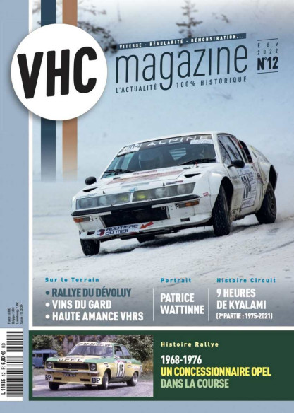 VHC Magazine N°12 Février 2022 Dossier: Portrait: Patrice WATTINNE | VHC Magazine N°12 |